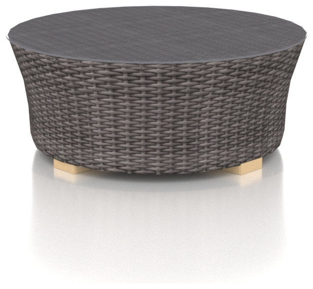 Dune Round Coffee Table   Tropical   Outdoor Coffee Tables   by Harmonia Living  Houzz