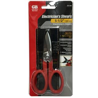 Gardner Bender Premium Electrician ScissorsCutters Stainless Steel ES-360