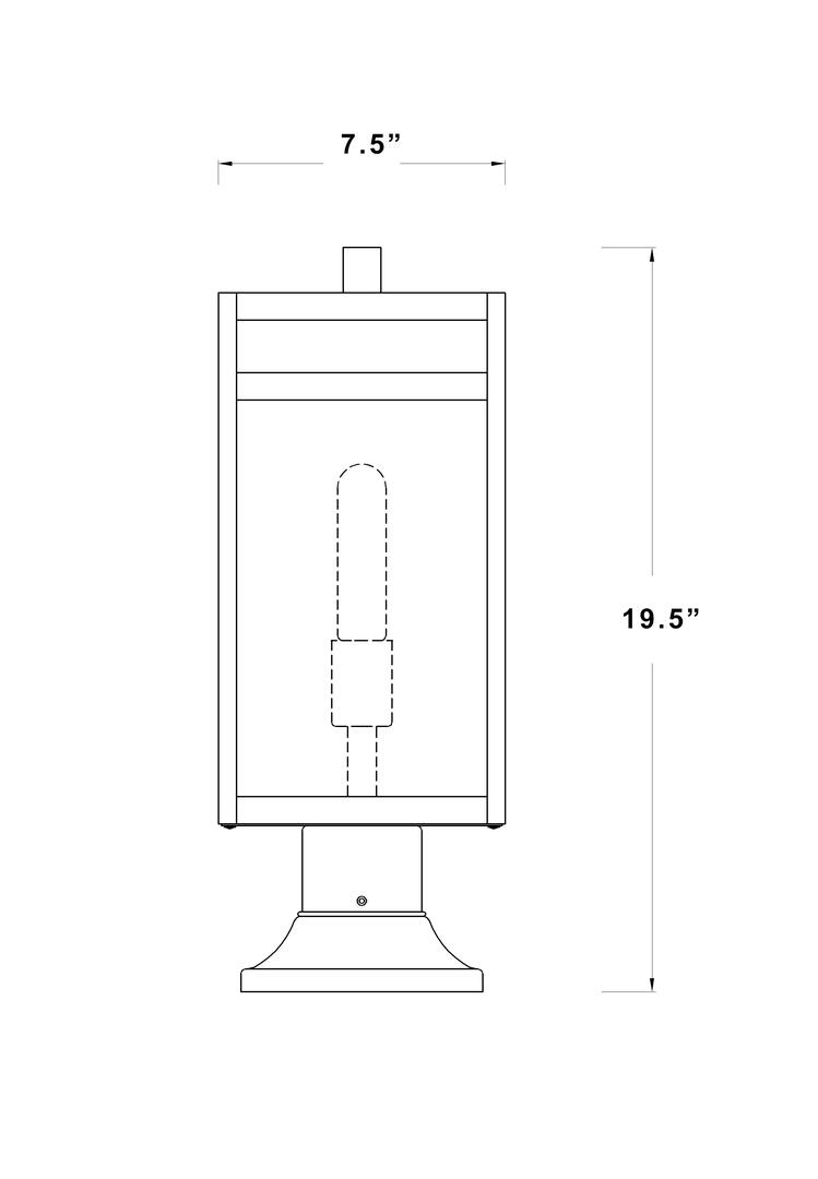 Z-Lite 596PHMR553PMBK