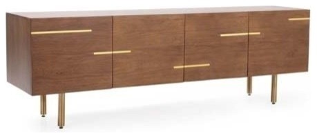 Maxwell 4 Door Media Cabinet   Contemporary   Media Cabinets   by Maria Yee Inc  Houzz