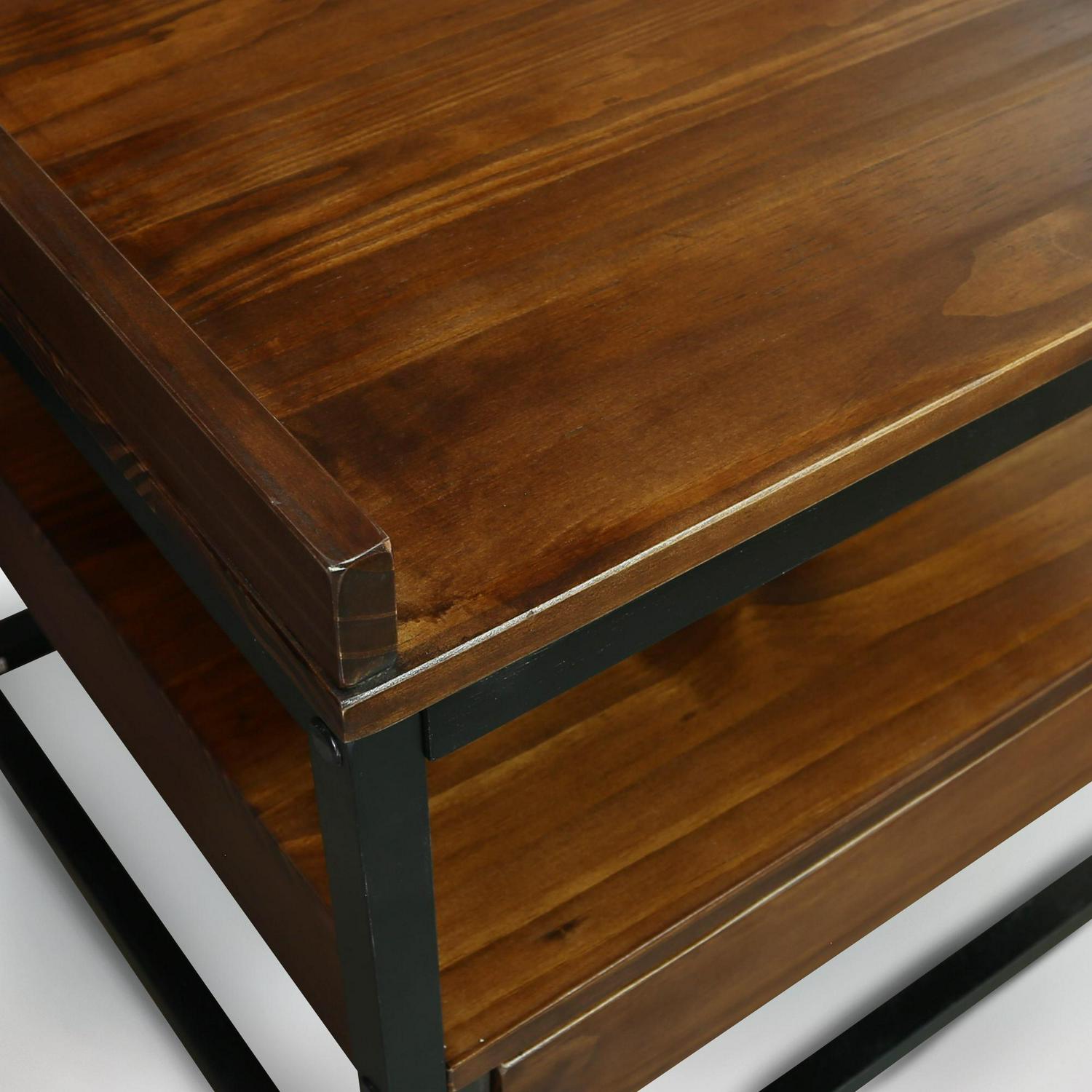 Horizon End Table with Drawer