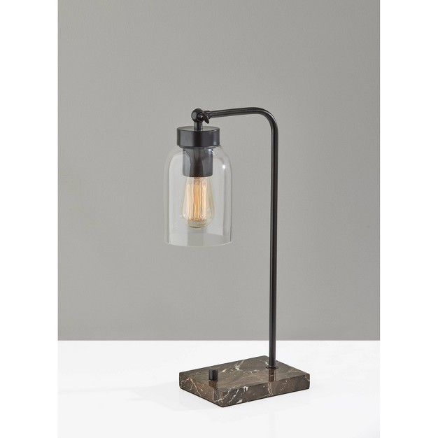 Bristol Desk Lamp includes Light Bulb Black Adesso