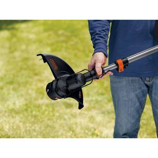 BLACK+DECKER 40V MAX Cordless Battery Powered 2-in-1 String Trimmer  Lawn Edger (Tool Only) LST136B