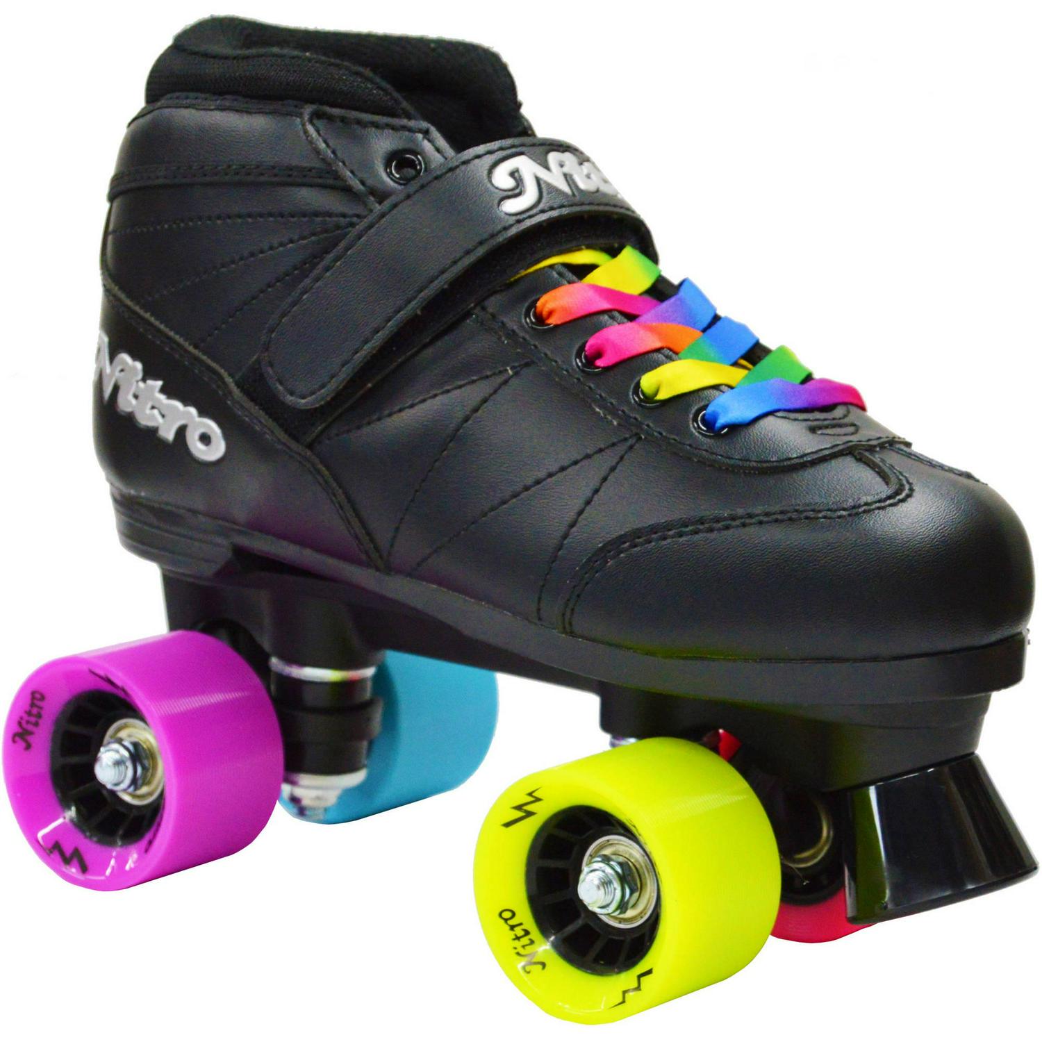 Epic Skates Rainbow Nitro Quad Speed Skates