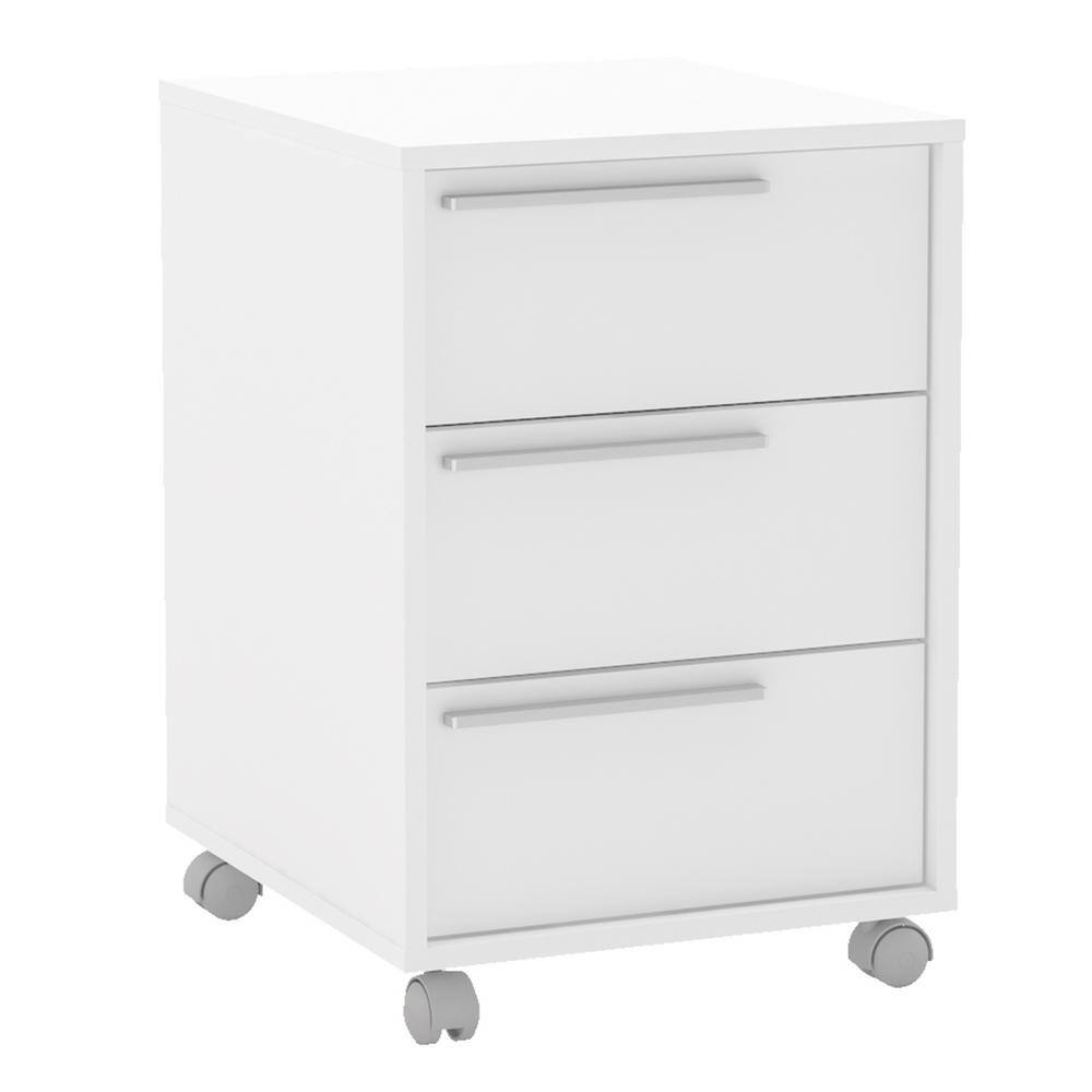 Oxford White 3-Drawer Cabinet 120924870008