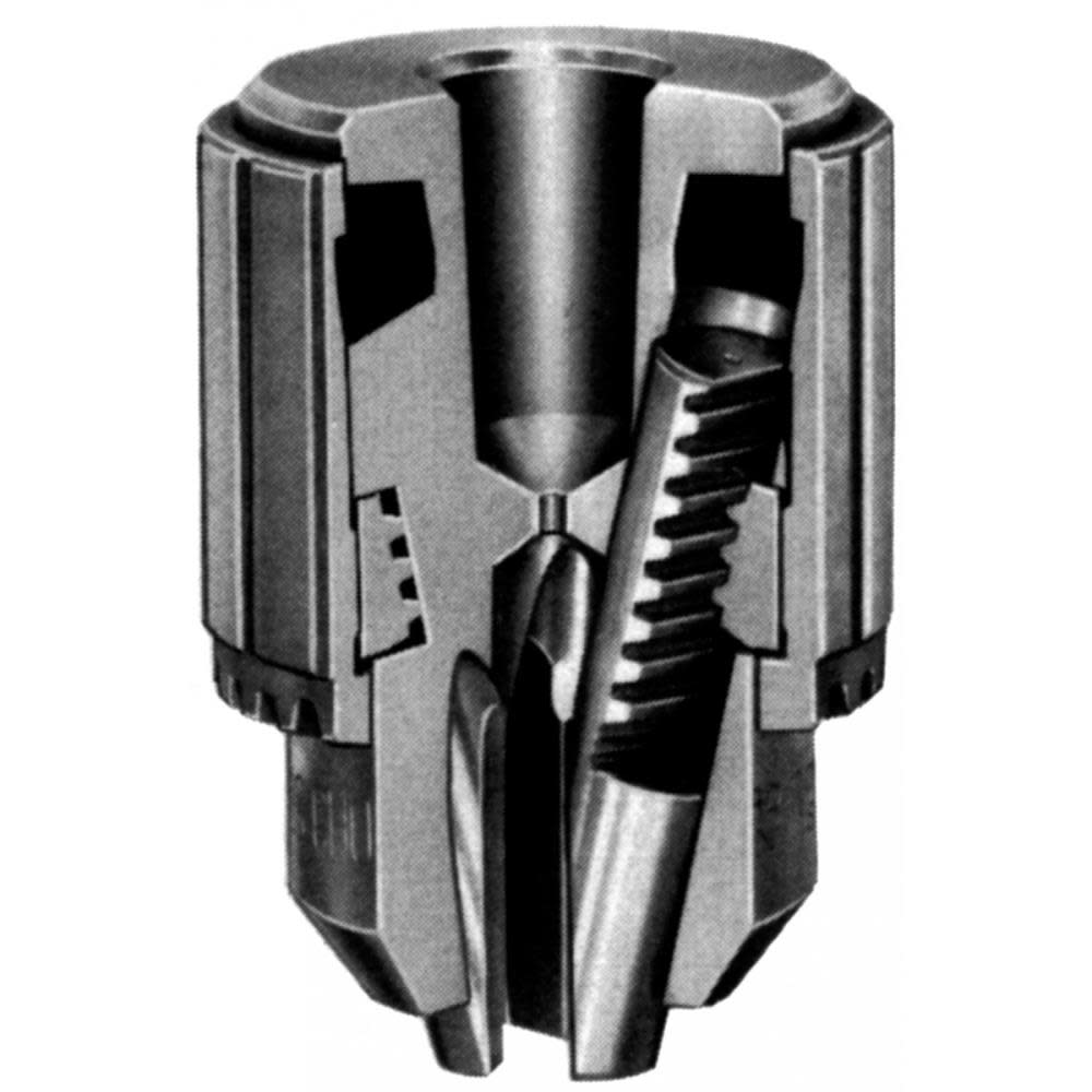 Keyed Drill Chuck， Plain Bearing Heavy-Duty， Model 34-06