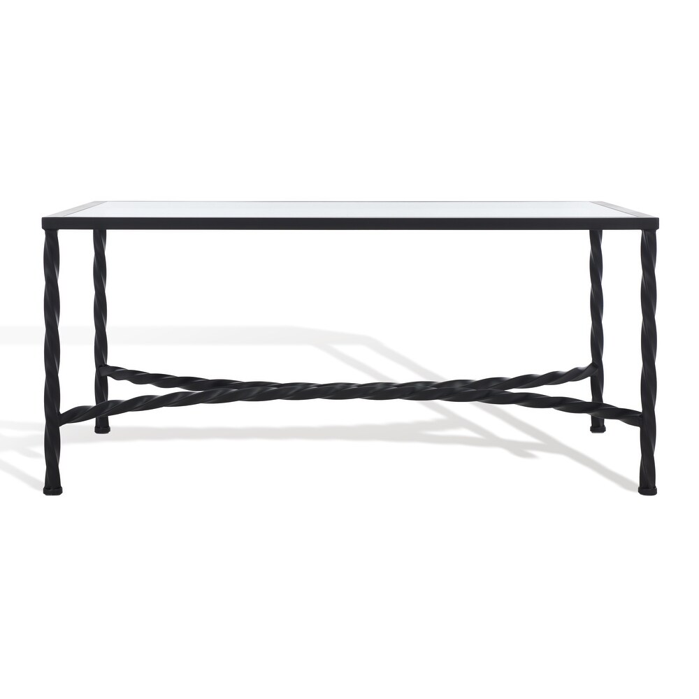 SAFAVIEH Couture Matilda Glass Coffee Table   40\