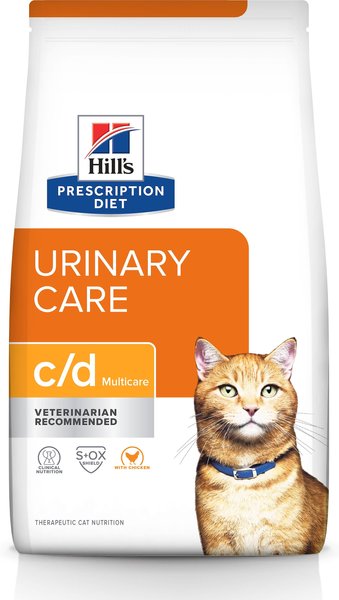 Hill's Prescription Diet c/d Multicare Urinary Care with Chicken Dry Cat Food