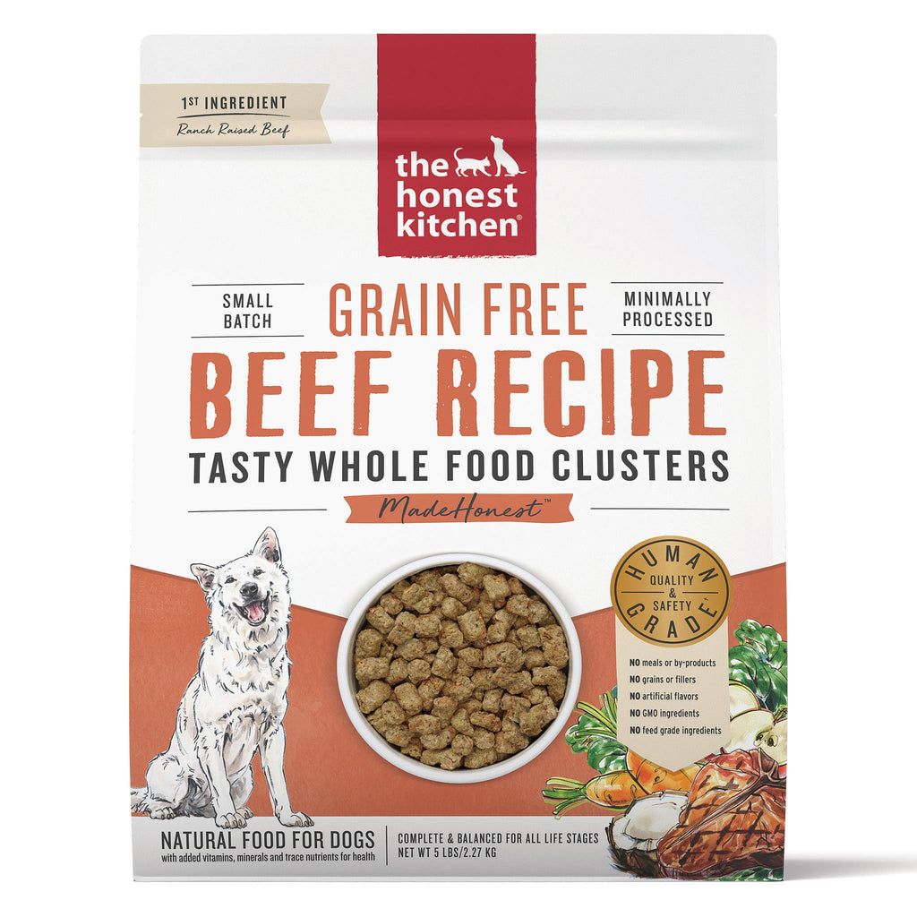 The Honest Kitchen Grain-Free Beef Whole Food Clusters Dog Food