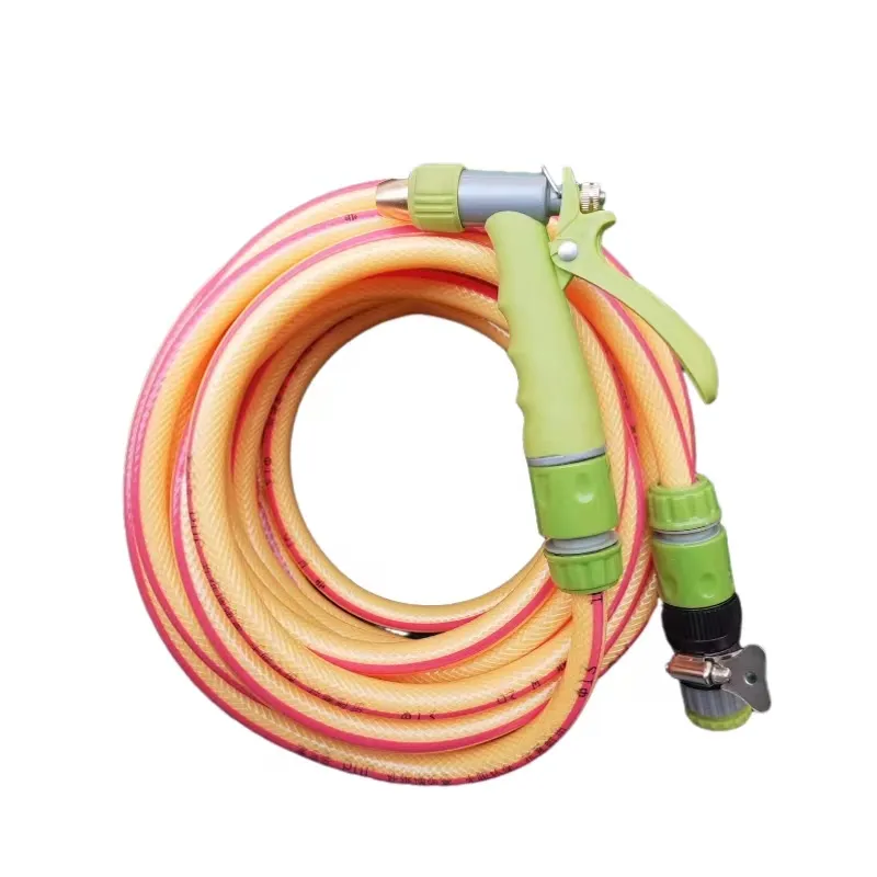 Factory Garden Hose Nozzle with Tap Quick Connector Water Spray Gun Garden Hand Shower High Pressure Garden Hose Nozzle Sprayer