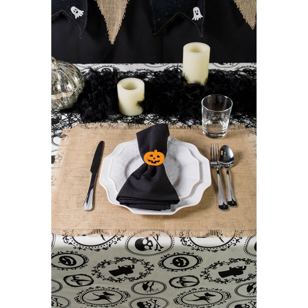 DII Haunted House Table Runner