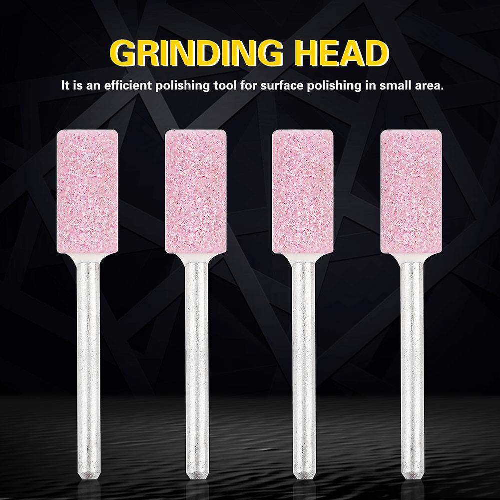 50pcs Cylindrical Ceramic Grinding Head Polishing Bits For Rotary Tool (3*10mm)