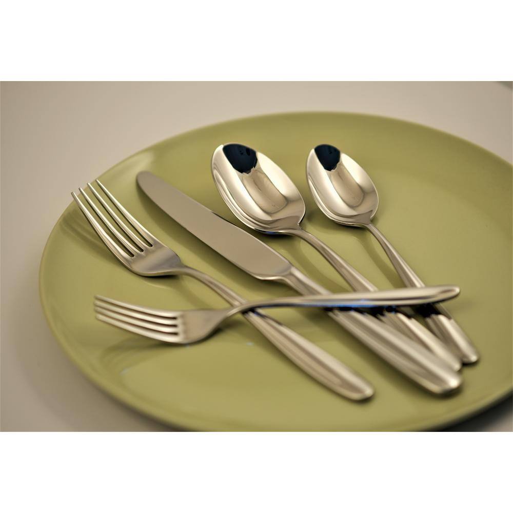 Ginkgo Madison 42-Piece Service for 8-1810 Stainless Steel 11042