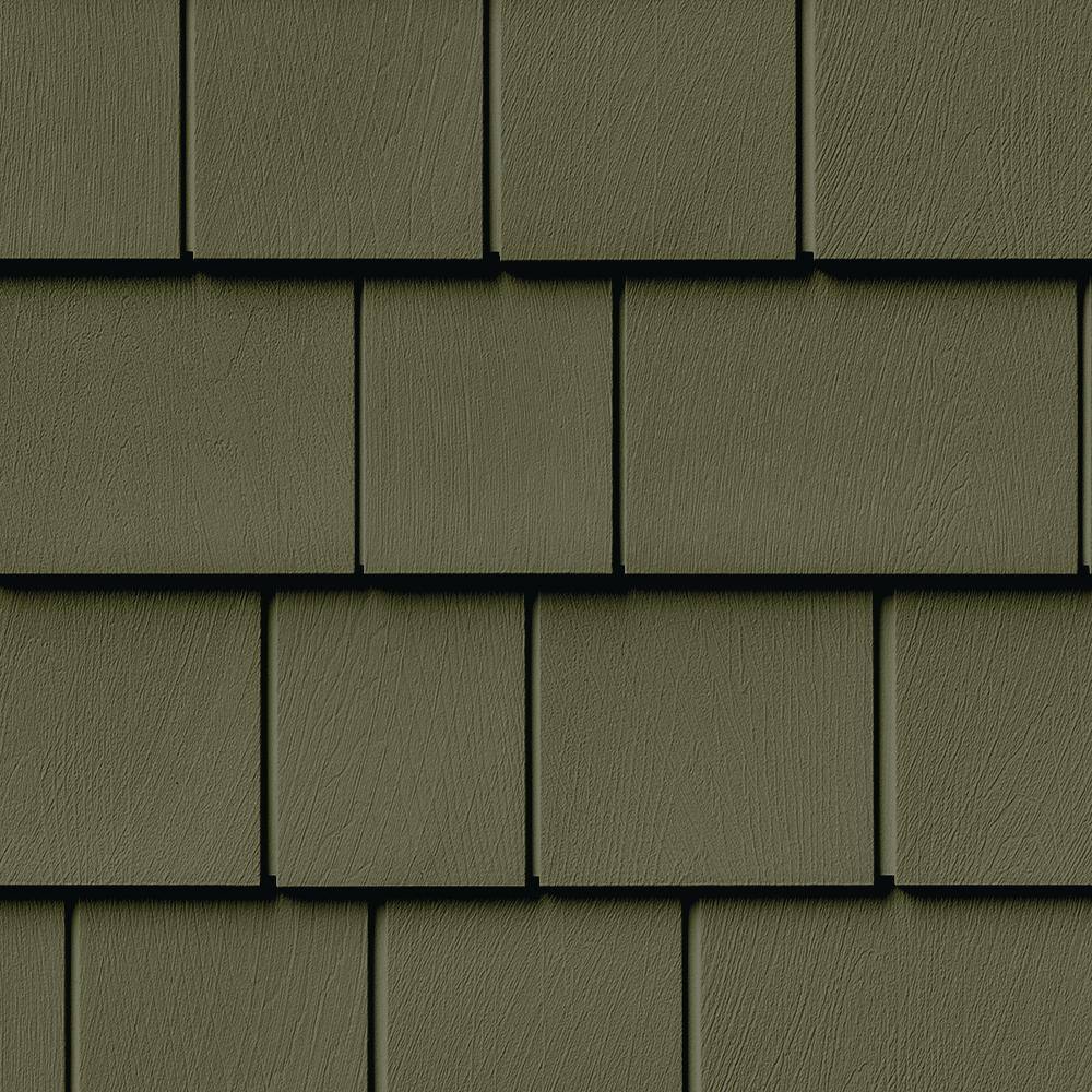 Novik NovikShake 16.6 in. x 47 in. NP Northern Perfection Polymer Siding in Brunswick Green (11 panelsbox 48.8 sq. ft.) 100185018