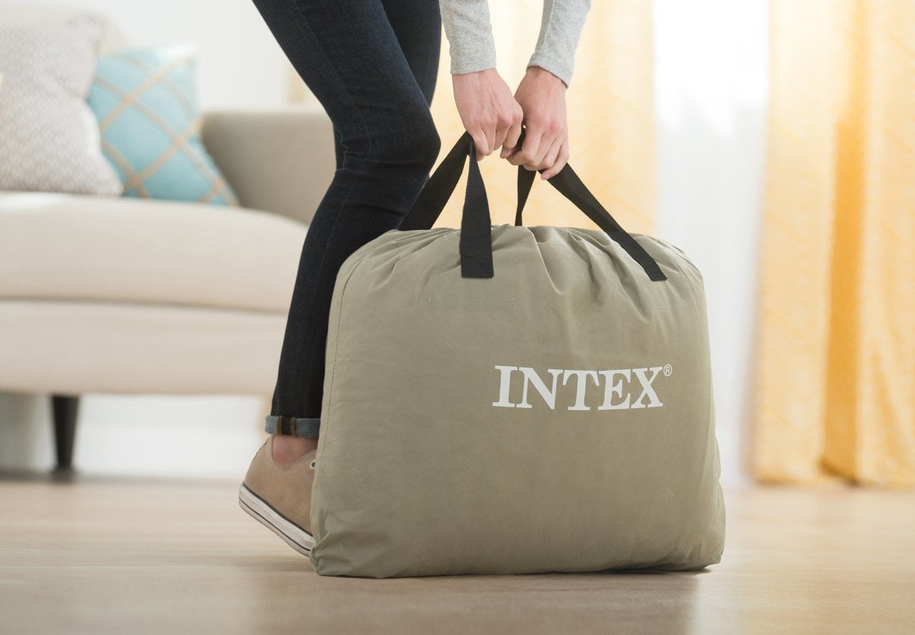 Intex - Twin Pillow Rest Raised Airbed