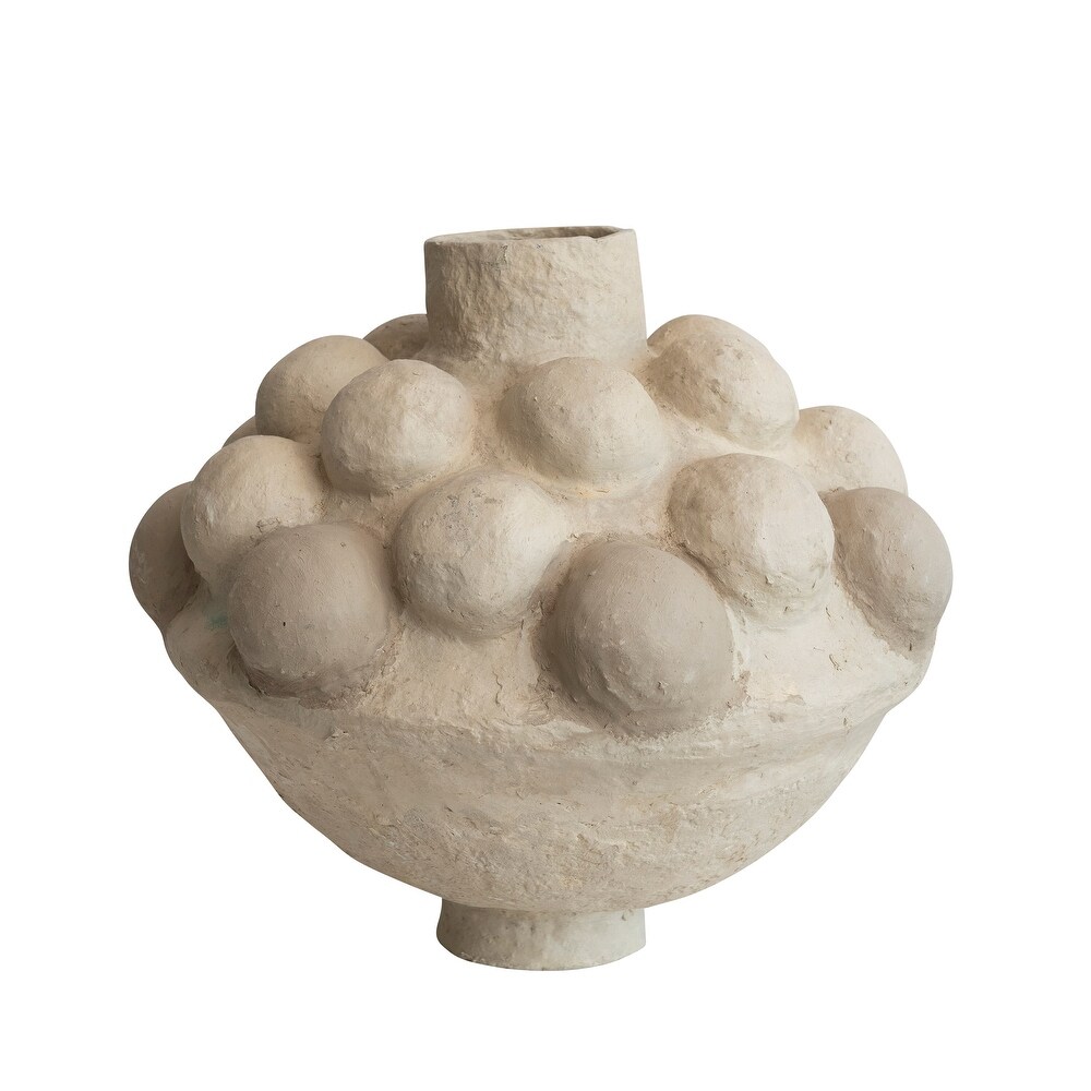 Decorative Paper Mache Bubble Vase