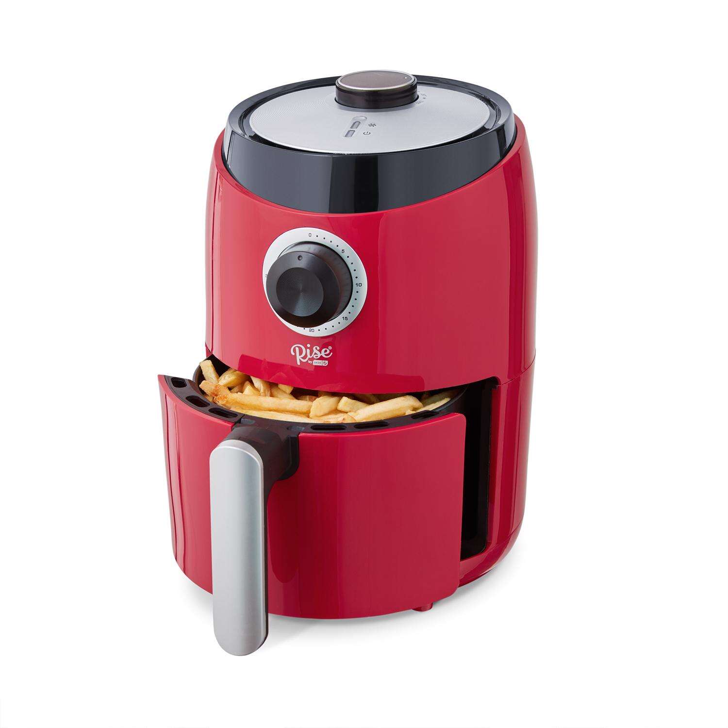 Rise by Dash Red 2 qt Air Fryer