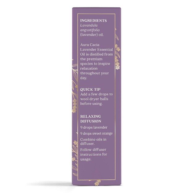 Lavender Essential Oil Single Aura Cacia