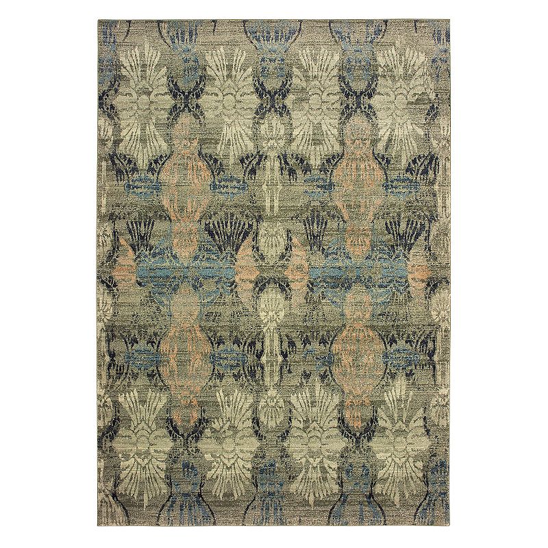 StyleHaven Revere Distressed Traditional Floral Rug