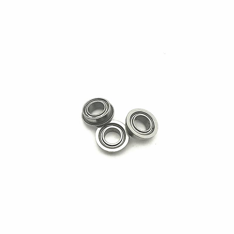 Real 10pcs/lot Mf106zz Mf106 Zz 6x10x3mm Miniature Flange Bearing Thin Wall Deep Groove Ball Radial Brand New