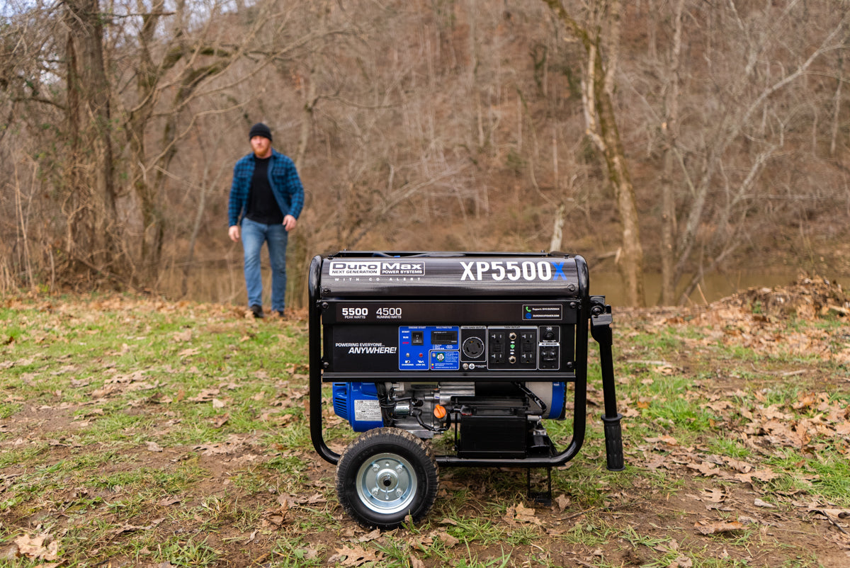 5,500 Watt Gasoline Portable Generator w/ CO Alert