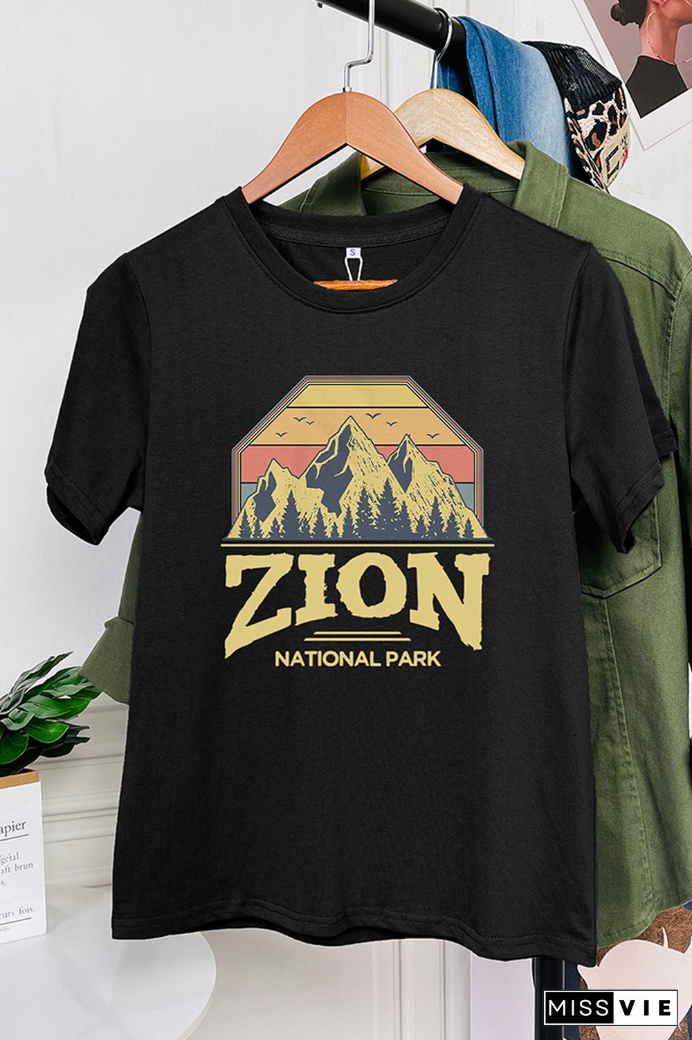 Zion National Park Graphic T-Shirt Wholesale