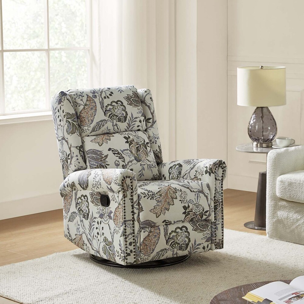 Leopold Transitional Multifunctional Nursery Chair with Swivel Base by HULALA HOME