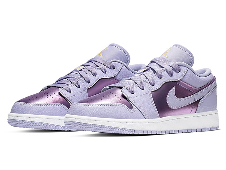 Air Jordan 1 Low GS 'Oxygen Purple' 554723-505