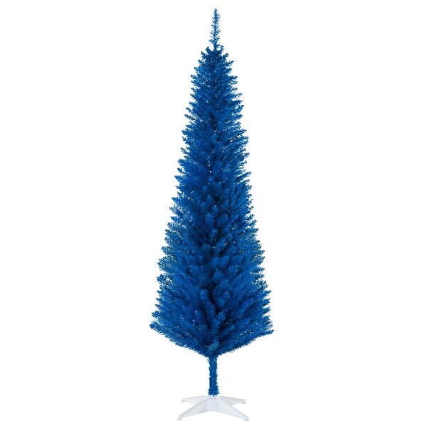 6 Foot Artificial Pencil Christmas Tree，Slim Xmas Tree