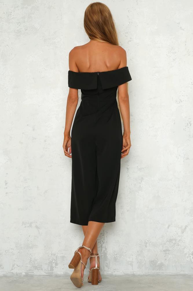 Killing Me Softly Jumpsuit Black