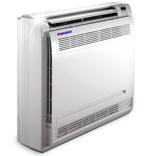 Pioneer FYB Floor Console 12000 BTU 1 Ton 21.5 SEER Ductless Mini Split Inverter++ Air Conditioner with Heat Pump 208230-Volt FYB012GMFILCAD-16