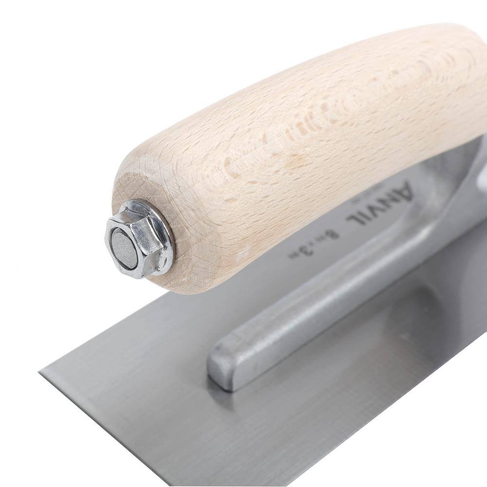 Anvil 8 in. x 3 in. Mini Trowel Wood Handle 57464