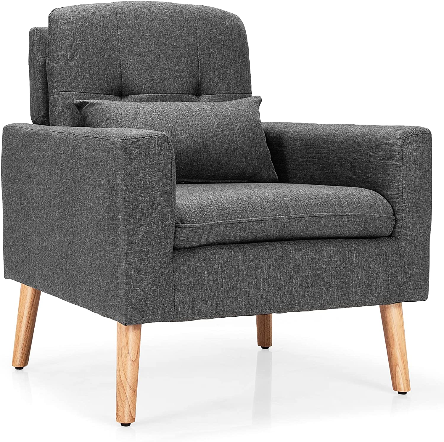 Giantex Modern Leisure Chair for Living Room Bedroom Office