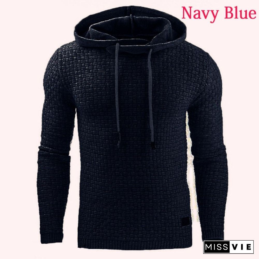 S-5Xl Men's Autumn And Winter Hoodie Warm Hooded Sweatshirt Coat Jacket Outwear Sweater(Asian Size Is Too Small, Please Choose The Bigger Size.)