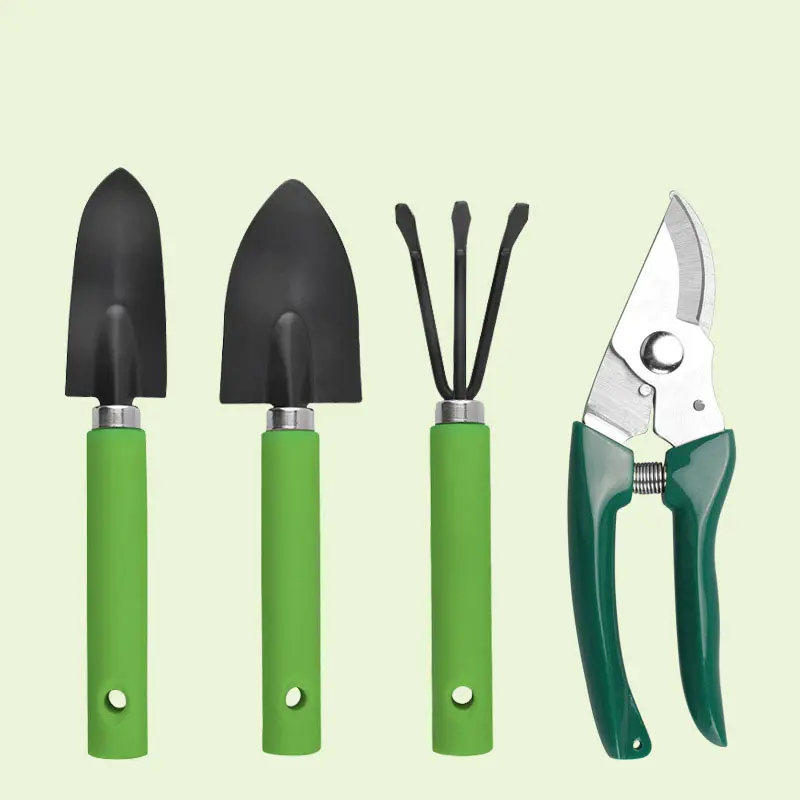 Handle Garden Transplanter Small Mini Garden Plant Tool Set Garden Hand Tool Set With Bag