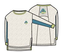 Pacifica Recycled Active LS Top - Birch Marl