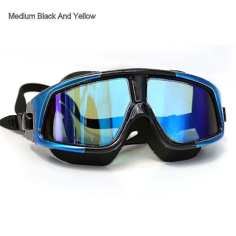 Adult Swimming Goggles Anti Fog Hd Diving Goggles Silicone Large Frame Water Glasses For Women Men