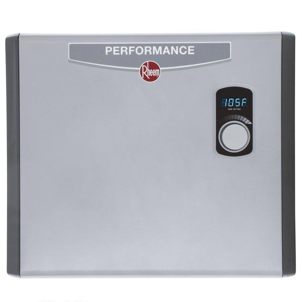 Rheem Performance 36 kw Self-Modulating 7.03 GPM Tankless Electric Water Heater RETEX-36