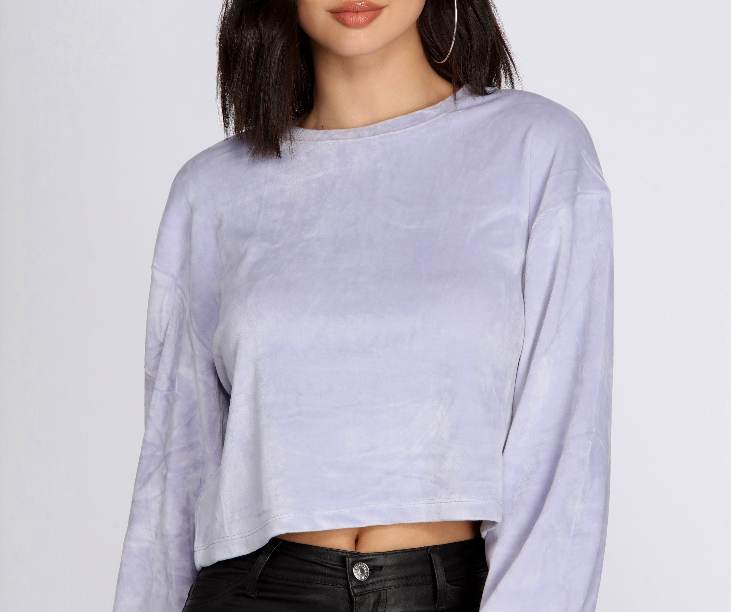 Soft And Cozy Velvet Top