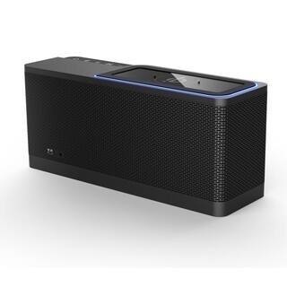 Emerson Radio Corp Portable Bluetooth Speaker with 20-Watt Stereo and Wireless Charging ER-BTW100