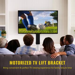 VEVOR Motorized TV Lift Stroke Height Adjustable 30-50 in. Motorized TV Mount Fit for 28-32 in. TV Lift with Remote Control 28CDSTSZJ00000001V1