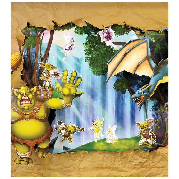 Beistle 54948 Fantasy Insta Mural  complete wall d...