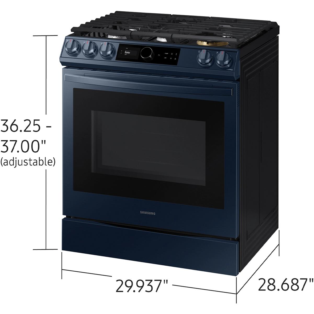  30-inch Slide-in Gas Range with Wi-Fi Technology NX60A8711QN/AA