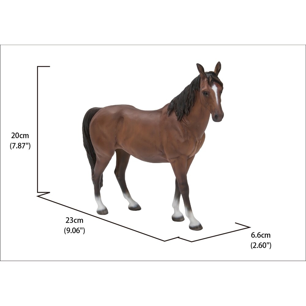 Standing Horse   Ultra Realistic Garden Statue   7.5 \