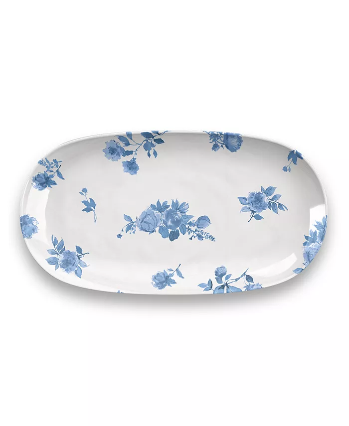 TarHong Tar Hong Cottage Blue Melamine Dinnerware Collection