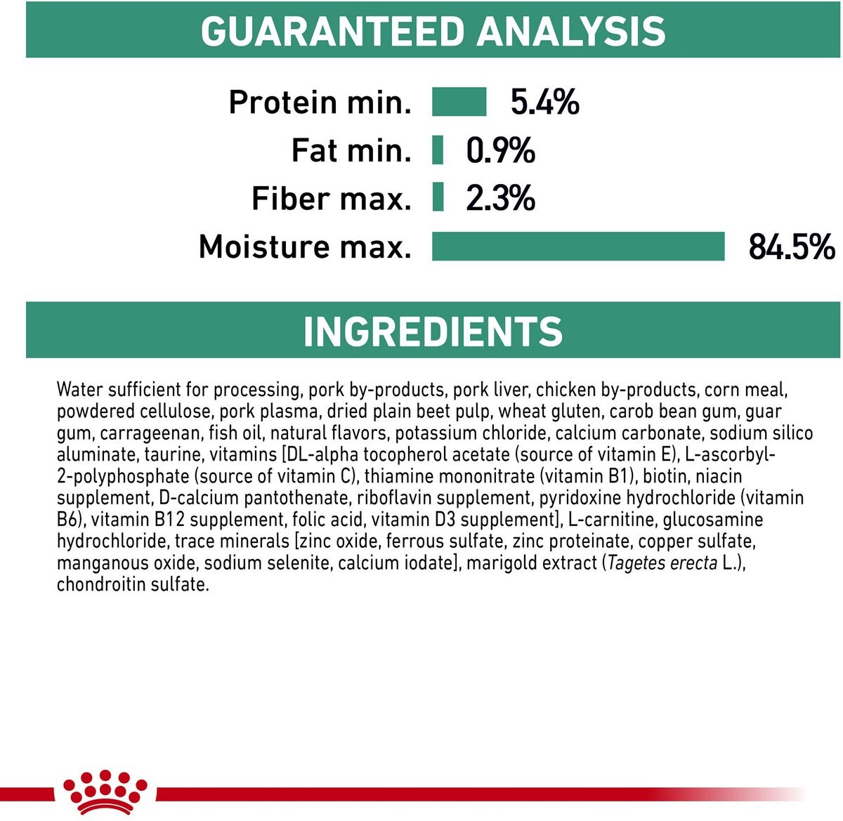 Royal Canin Veterinary Diet Adult Satiety Support Weight Management Loaf in Sauce Canned Dog Food