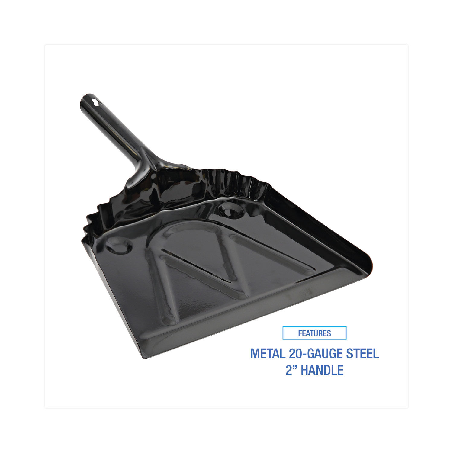 Metal Dust Pan by Boardwalkandreg; BWK04212EA