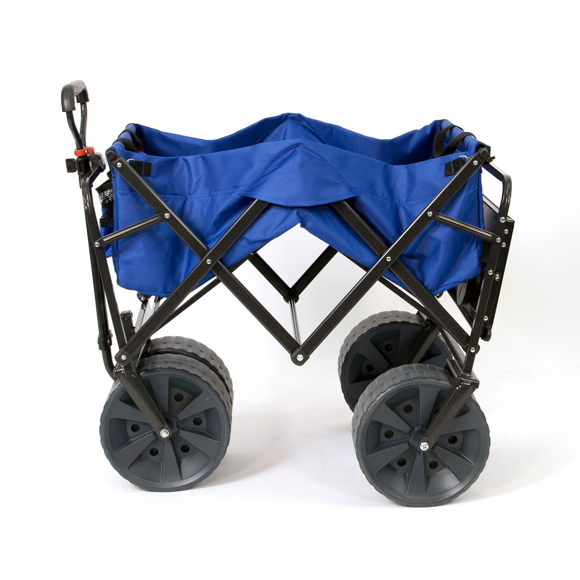 Mac Sports Collapsible Heavy Duty All Terrain Beach Utility Wagon with Table