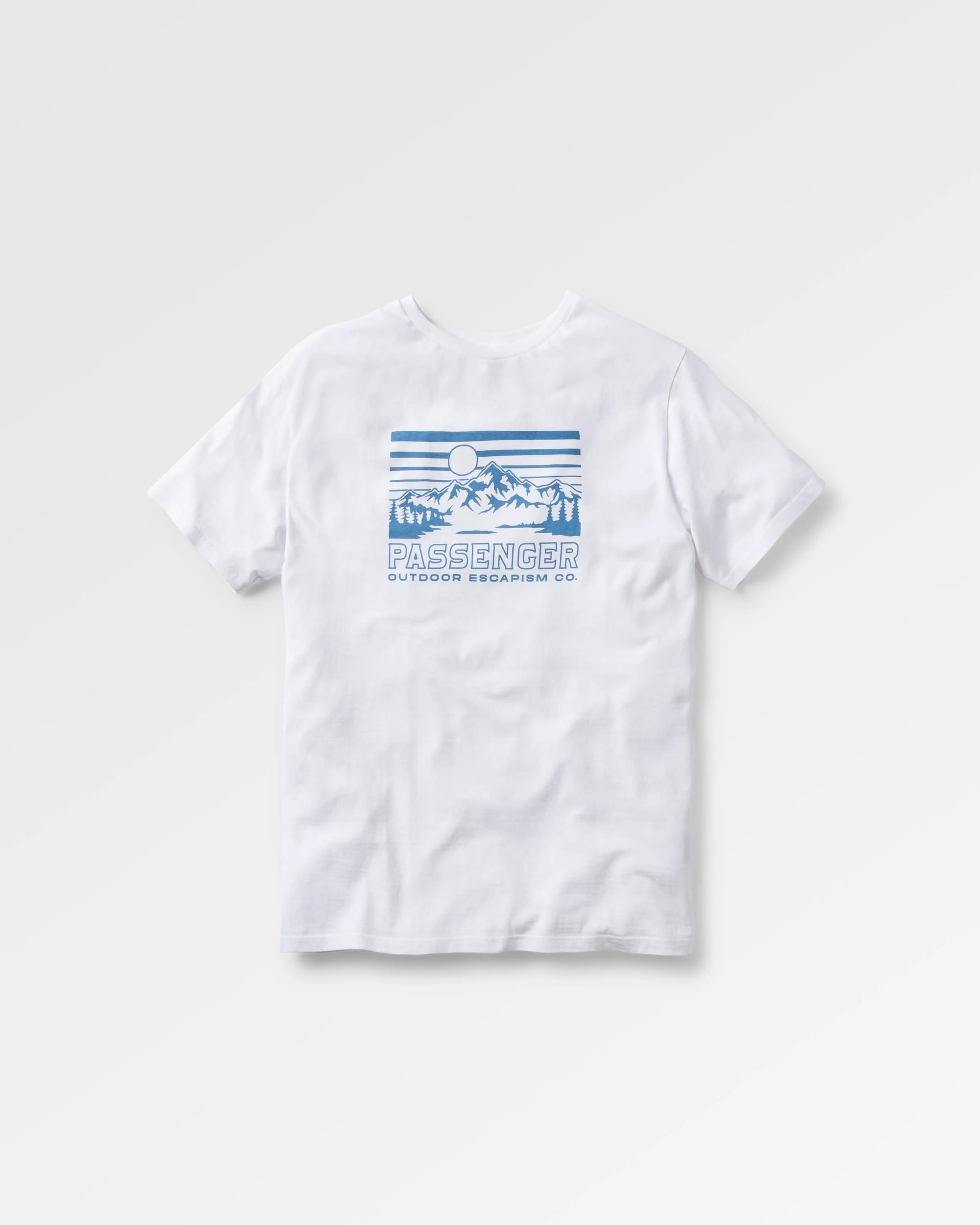 Alp Recycled Cotton T-Shirt - White