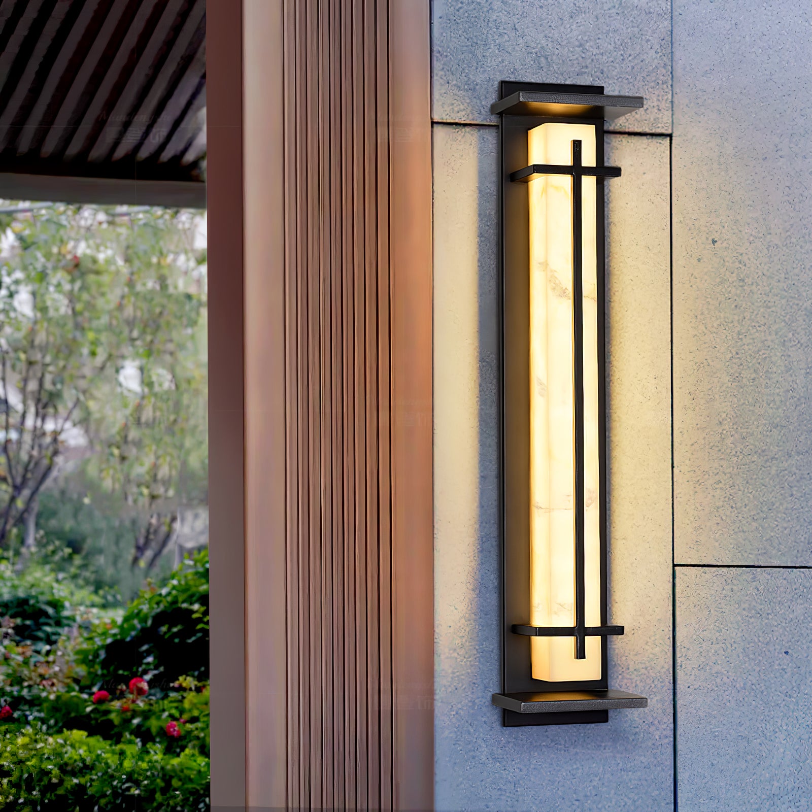 Square Outdoor Wall Light